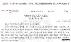 杏鑫注册内蒙古一涉黑记者犯罪细节：威胁法院