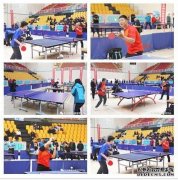 杏鑫注册锡林郭勒盟举办第七届体育大会乒乓球
